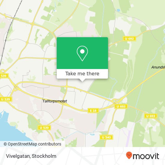 Vivelgatan map