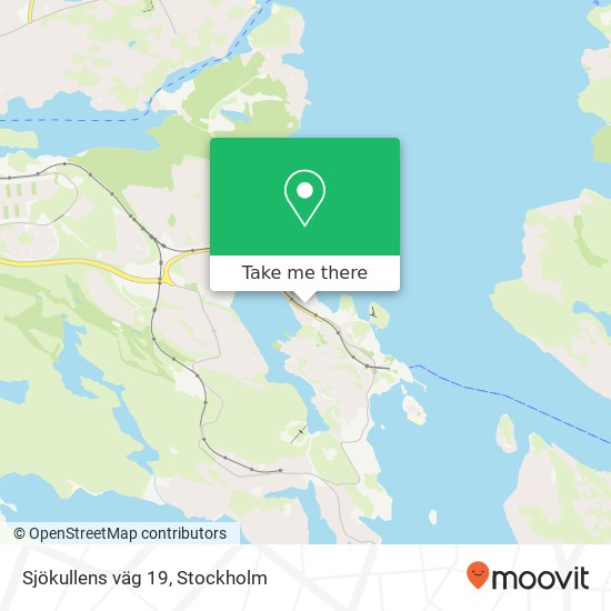 Sjökullens väg 19 map