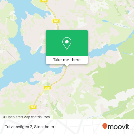 Tutviksvägen 2 map