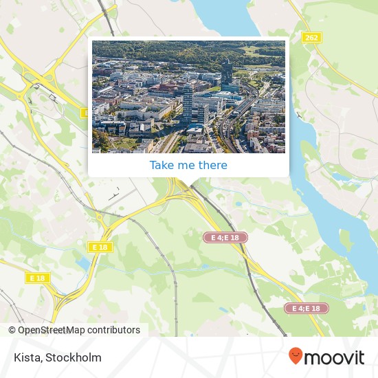 Kista map