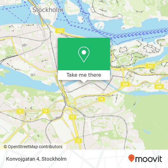 Konvojgatan 4 map