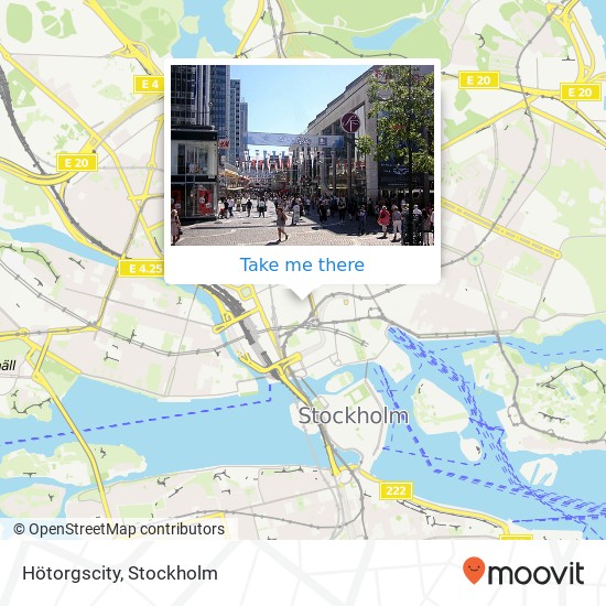 Hötorgscity map