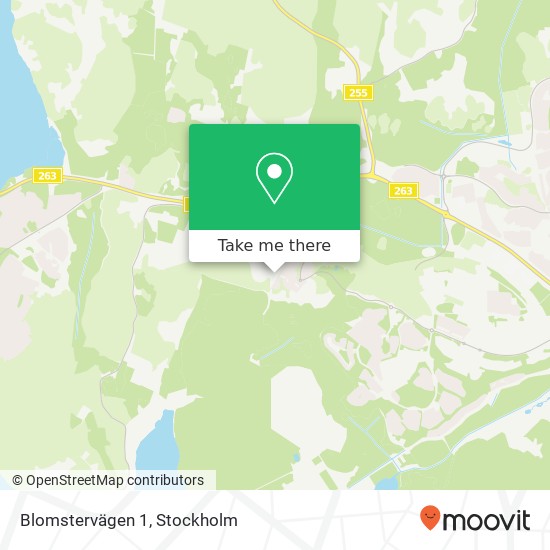 Blomstervägen 1 map