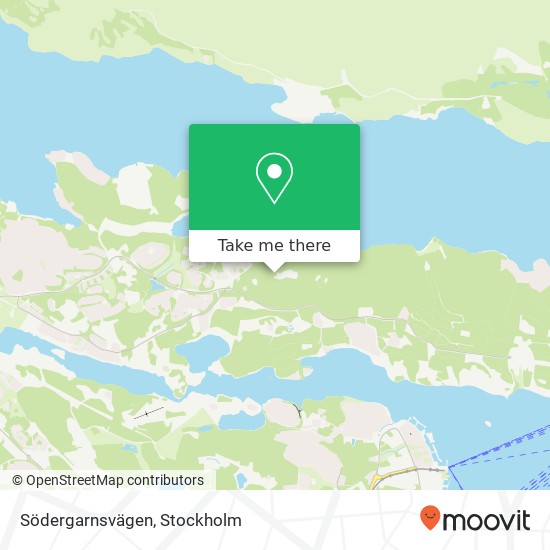 Södergarnsvägen map