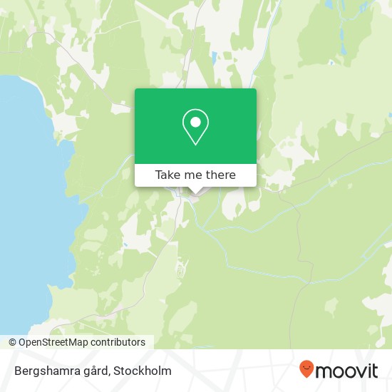 Bergshamra gård map
