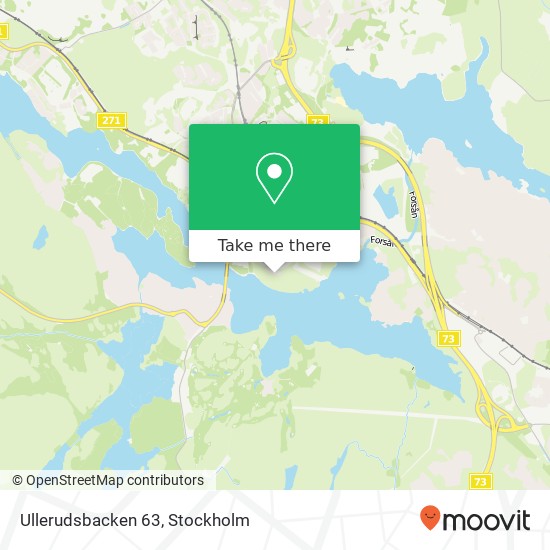 Ullerudsbacken 63 map