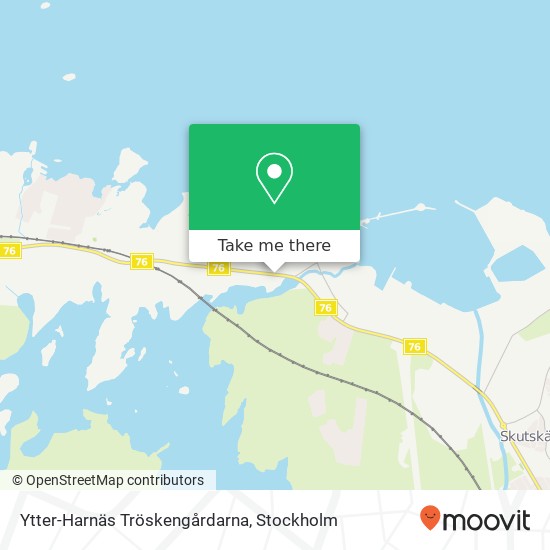 Ytter-Harnäs Tröskengårdarna map