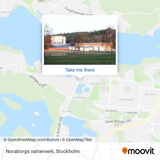 Noraborgs vattenverk map