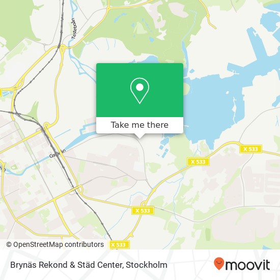 Brynäs Rekond & Städ Center map