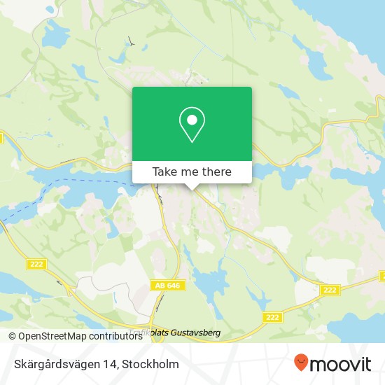 Skärgårdsvägen 14 map