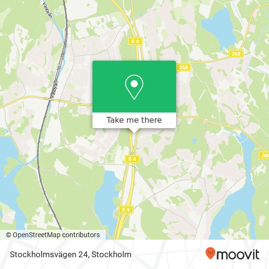 Stockholmsvägen 24 map