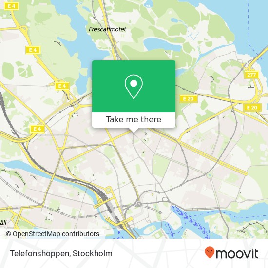 Telefonshoppen map