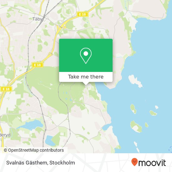 Svalnäs Gästhem map