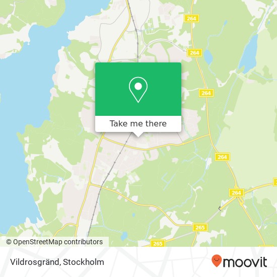 Vildrosgränd map