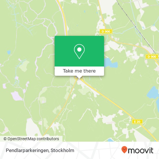 Pendlarparkeringen map