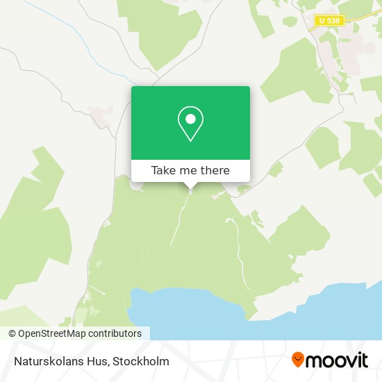 Naturskolans Hus map