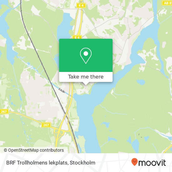 BRF Trollholmens lekplats map