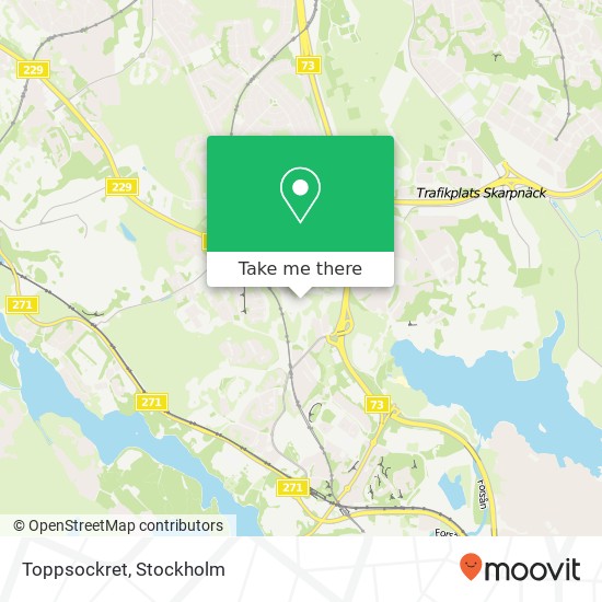 Toppsockret map