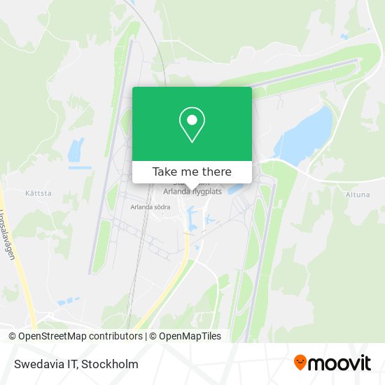 Swedavia IT map