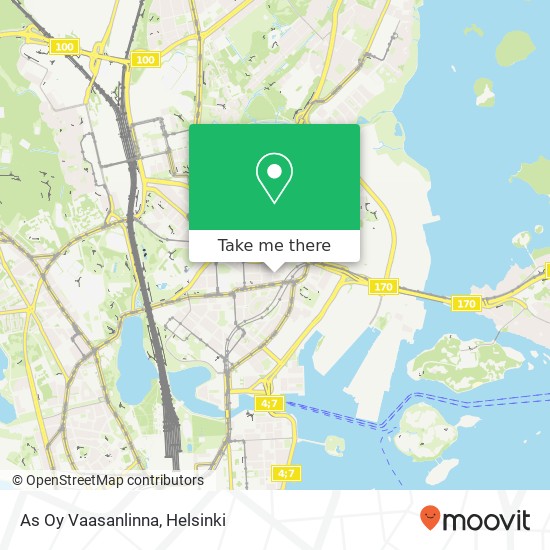 As Oy Vaasanlinna map
