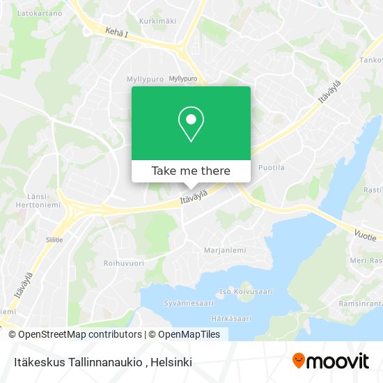 Itäkeskus Tallinnanaukio map