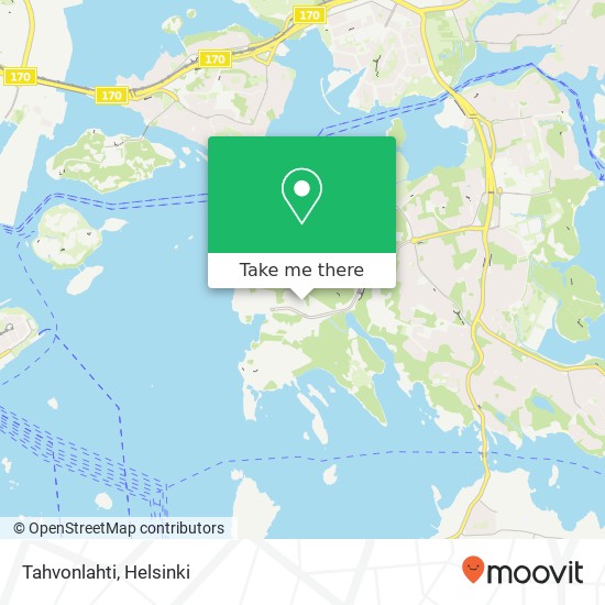 Tahvonlahti map