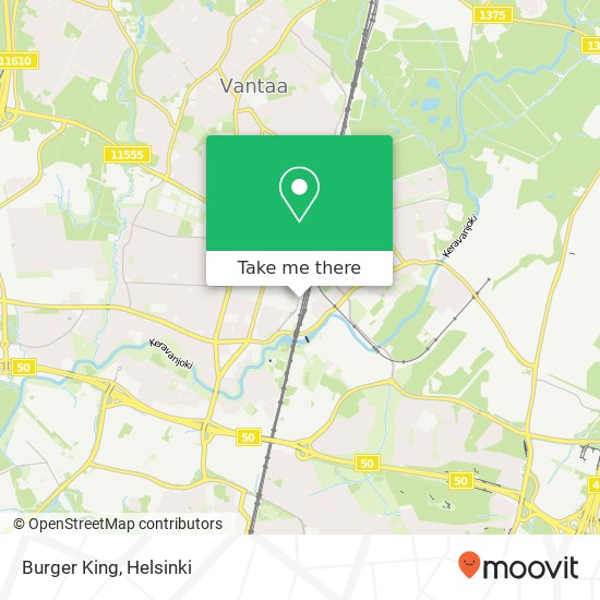 Burger King map