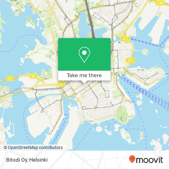 Bitodi Oy map