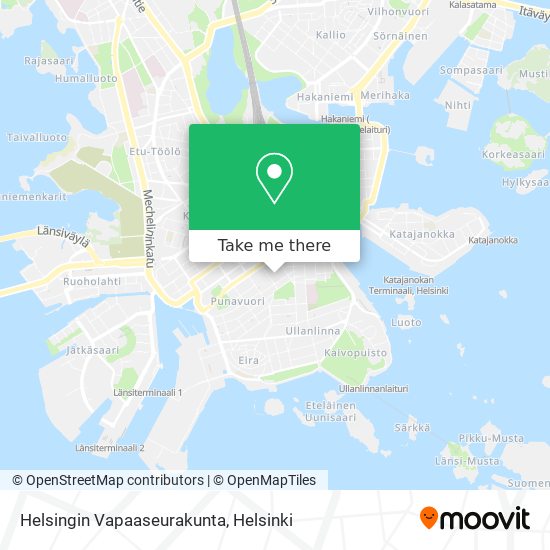 Helsingin Vapaaseurakunta map