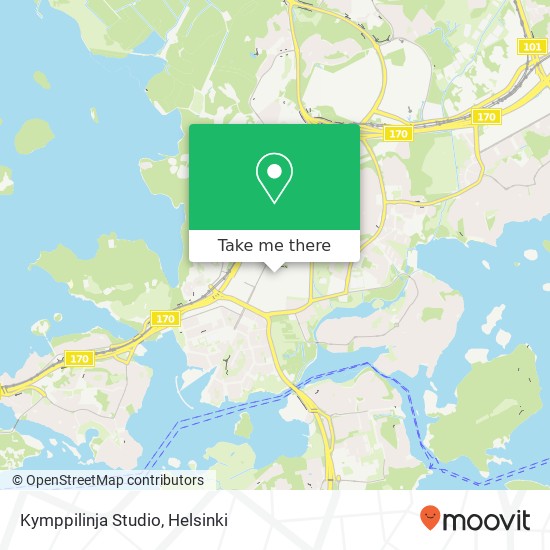 Kymppilinja Studio map