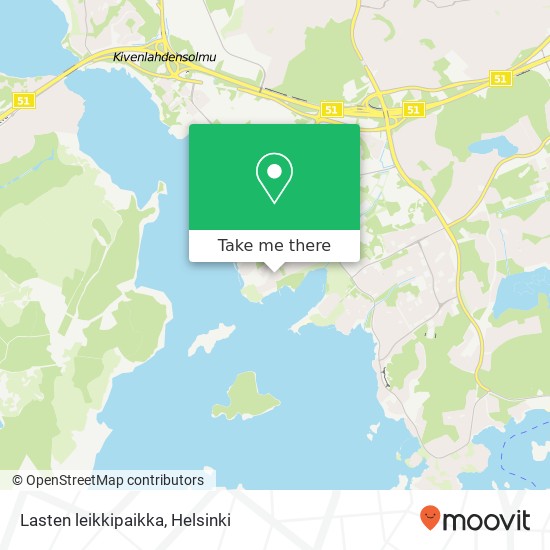 Lasten leikkipaikka map