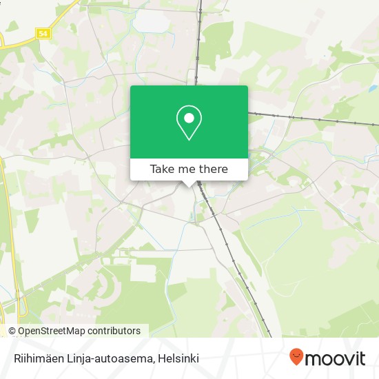 Riihimäen Linja-autoasema map