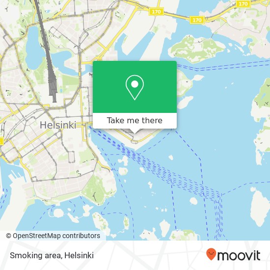 Smoking area map