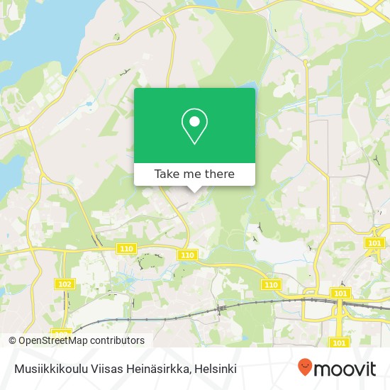 Musiikkikoulu Viisas Heinäsirkka map