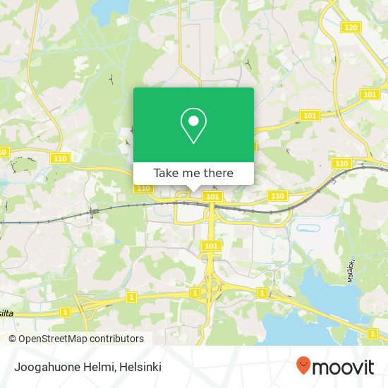 Joogahuone Helmi map