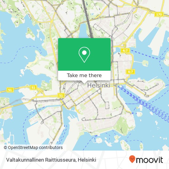 Valtakunnallinen Raittiusseura map