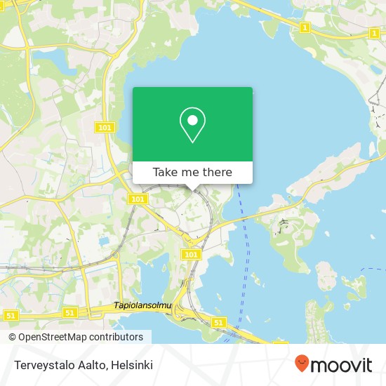 Terveystalo Aalto map