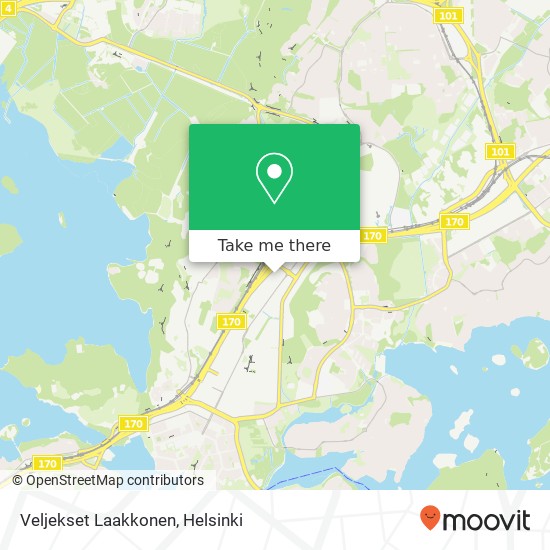 Veljekset Laakkonen map