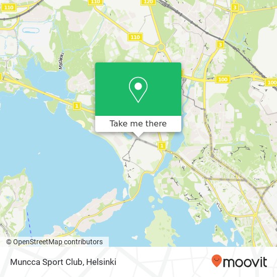 Muncca Sport Club map