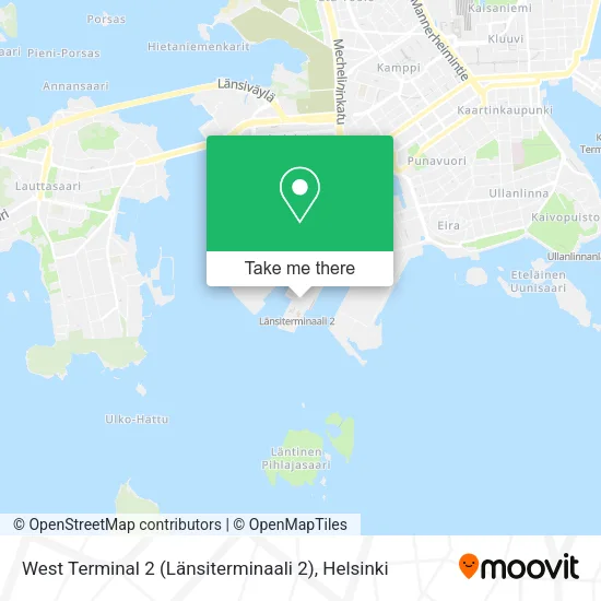 West Terminal 2 (Länsiterminaali 2) map