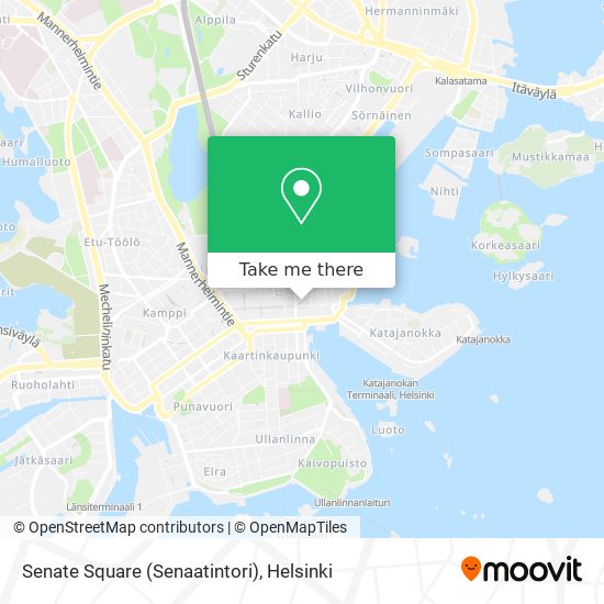 Senate Square (Senaatintori) map