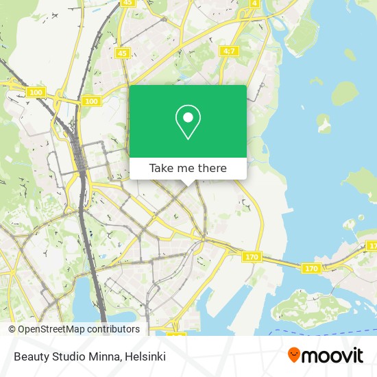 Beauty Studio Minna map