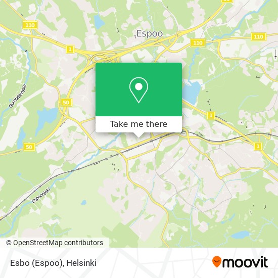 Esbo (Espoo) map