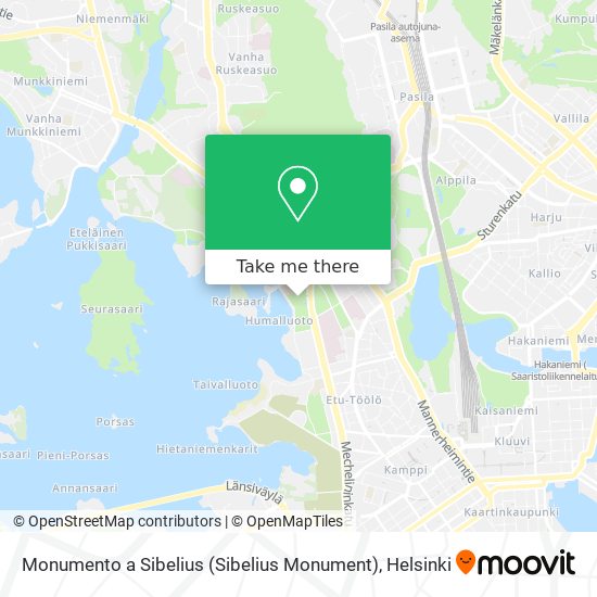 Monumento a Sibelius (Sibelius Monument) map