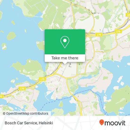 Bosch Car Service map