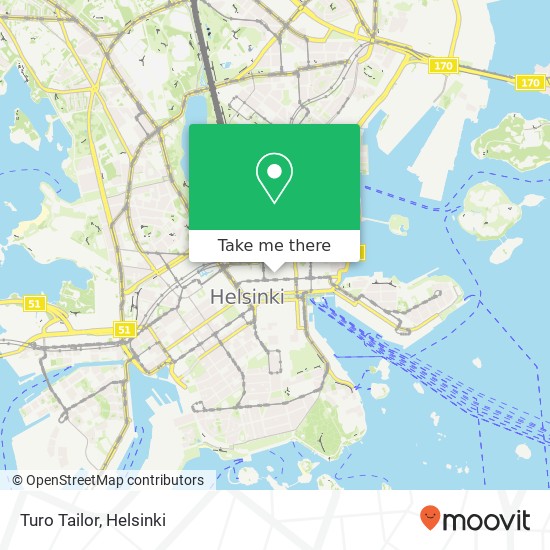 Turo Tailor map