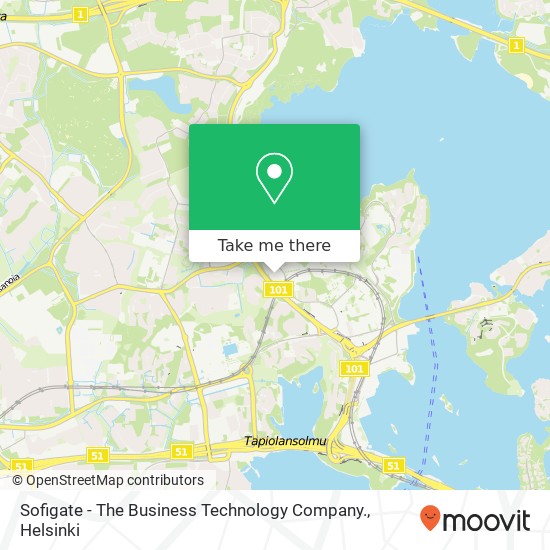 Sofigate - The Business Technology Company. map