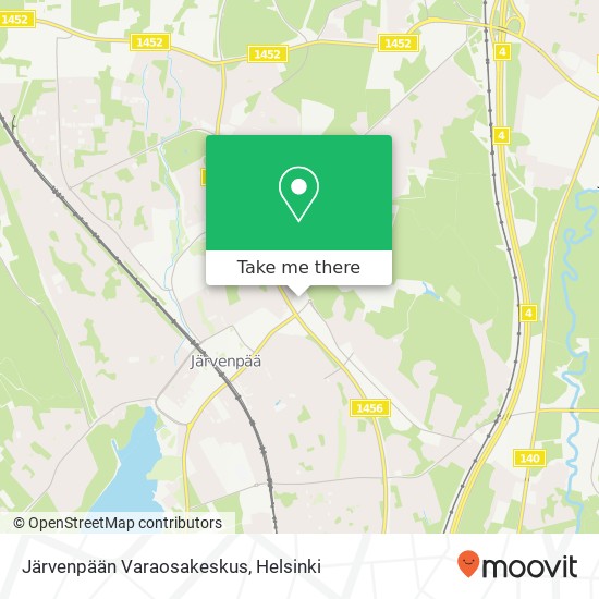 Järvenpään Varaosakeskus map