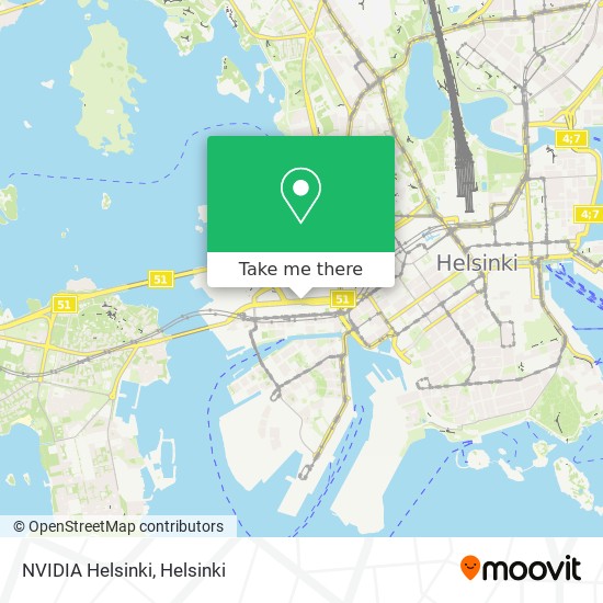 NVIDIA Helsinki map