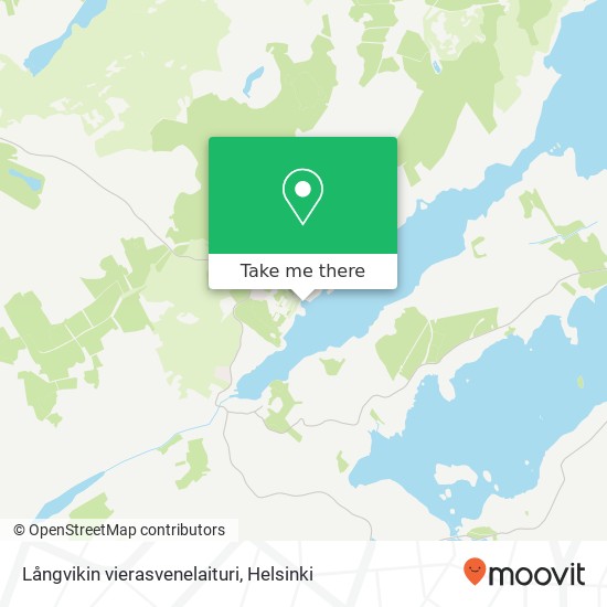 Långvikin vierasvenelaituri map